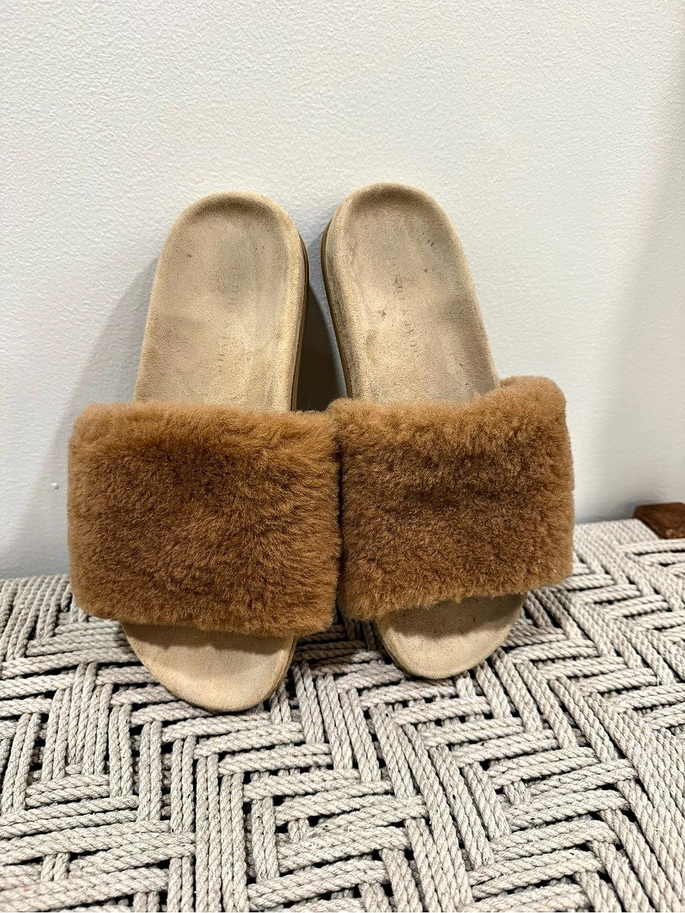 Jenni Kayne Shearling Slide Sandal